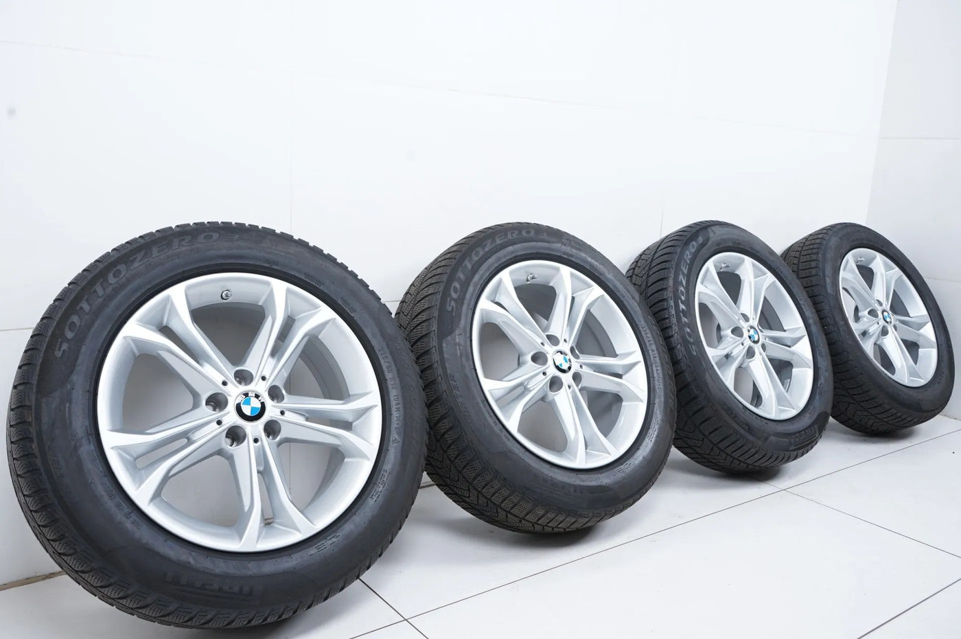 Pneus hiver BMW X3 X4 G01 G02, jantes hiver 225/60/18 pouces