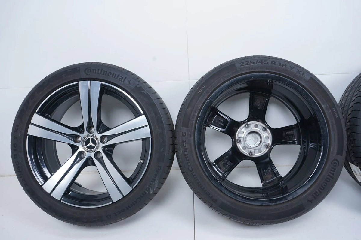 Mercedes C Klasse W206 Sommerreifen Sommerräder 18 Zoll Detailansicht 19