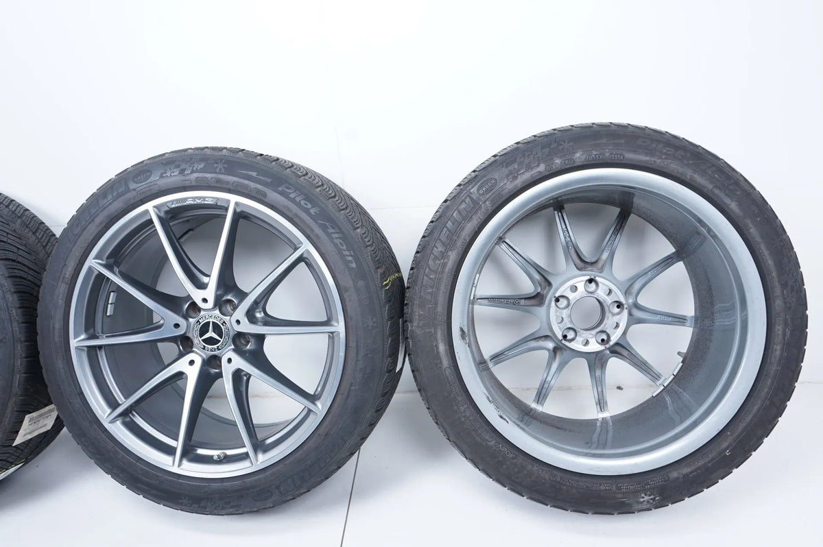 Mercedes E63 AMG W213 Winterreifen Winterräder 265 40 19 Zoll Detailansicht 17