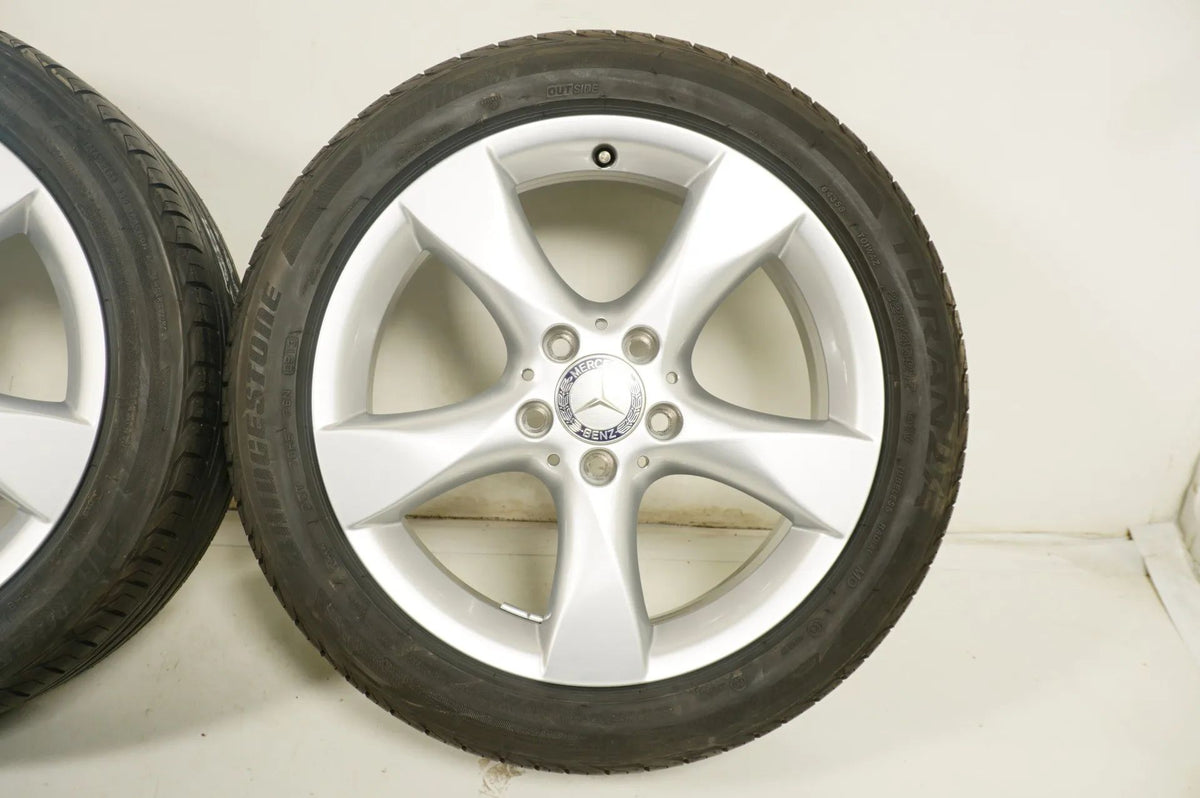Mercedes A B CLA Klasse W176 W117 Sommerräder 225 45 17 Zoll Detailansicht 6