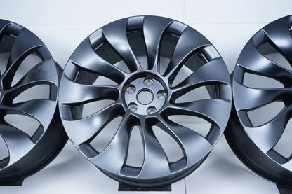 4 x originele Tesla Model Y lichtmetalen velgen 21 inch 9,5J 10,5 J
