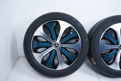 Original Mercedes EQC Alloy Wheels Summer Wheels Summer Tires 235 50 255 45 R 20 Inch