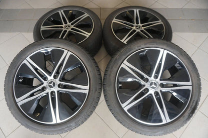Cerchi in lega originali Mercedes Classe A W177 Classe B CLA, pneumatici invernali 225 45 R18