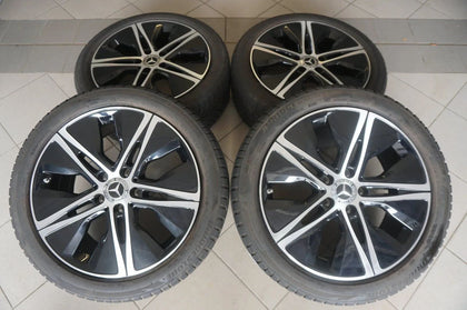 Original Mercedes A-Class W177 B-Class CLA Alloy Wheels Winter Tires 225 45 R18