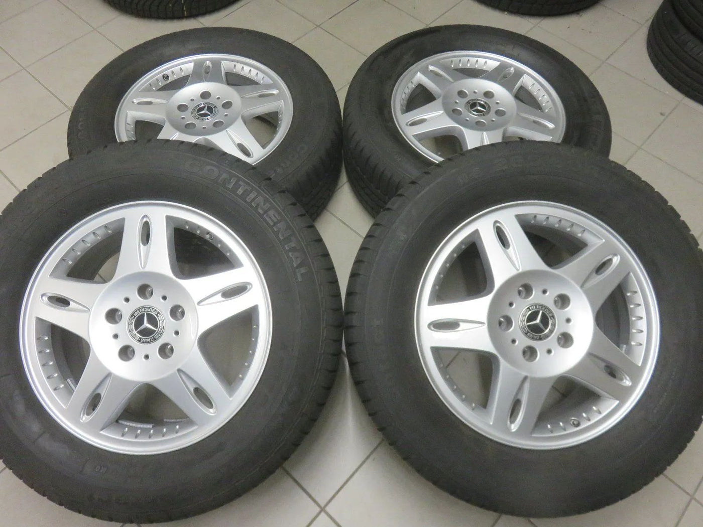 Original Mercedes G-Class W463 18-inch Alloy Wheels Winter Wheels Winter Tires 7.5mm