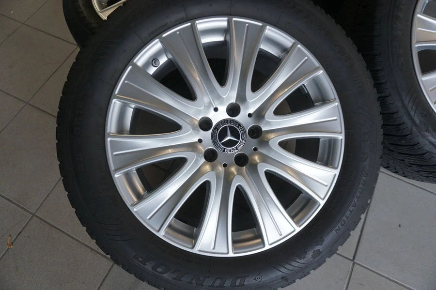 Original Mercedes S-Klasse W222 Alufelgen Winterräder Winterreifen 245 50 R18