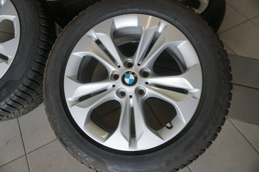 Jantes alliage d'origine BMW X1 F48 X2 F39 Roues hiver Pneus hiver 225 55 R17 7mm