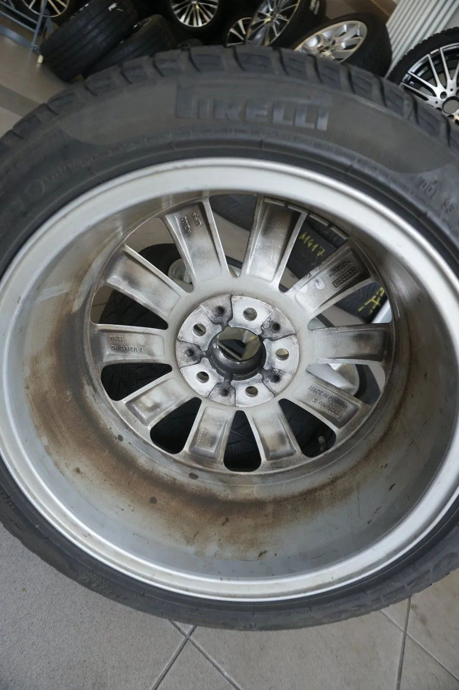 Original Mini Clubman F54 17-inch Alloy Wheels 518 Winter Tires TPMS