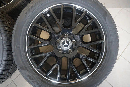 Jantes alliage d'origine Mercedes GLE V167 Pneus hiver Roues hiver 255 50 R19