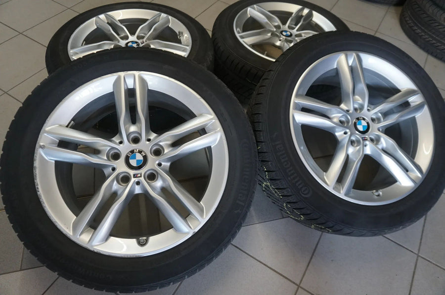Original BMW 2 Series F45 F46 Active Gran Tourer Alloy Wheels Winter Tires 205 55 R17