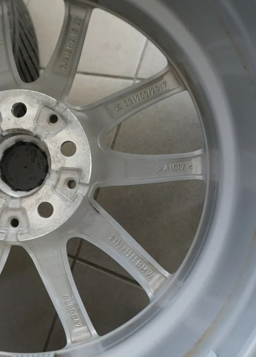 4x Original BMW X3 G01 X4 18 Zoll Alufelgen Styling 618 6880047