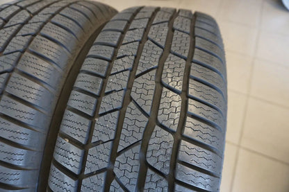 Jantes hiver d'origine Mercedes GLA X156 Pneus hiver Continental 215 60 R17 8mm
