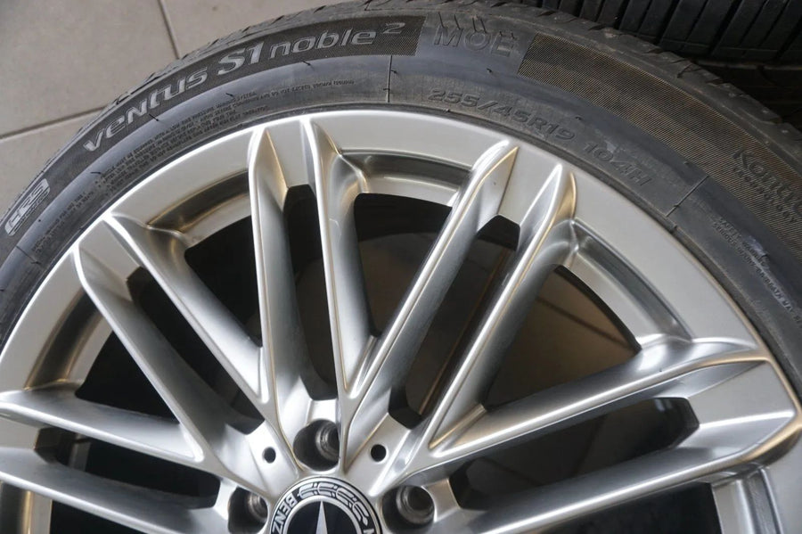 Original Mercedes S-Class W223 V223 Alloy Wheels Summer Tires 255 45 R19 Inch 8mm