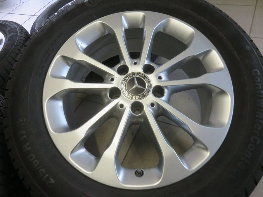 Original Mercedes GLA X156 W156 TOP Alloy Wheels Winter Wheels Winter Tires 8mm