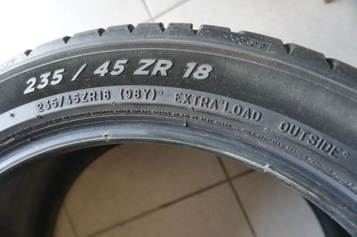 2 X 235 45 ZR R18 98Y Summer Tires Michelin Pilot Sport 5 2023 5.5mm Detailansicht 3