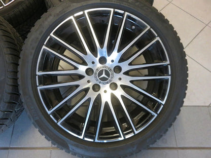 Original Mercedes C-Class W206 S206 Alloy Wheels Winter Tires 225 45 R18 Inch 6mm