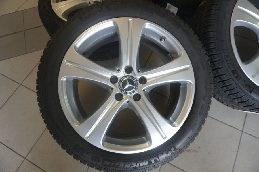 Cerchi in lega originali Mercedes Classe E W213, ruote invernali, pneumatici invernali 245 45 R18
