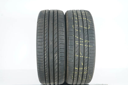 2 x Continental summer tires 235 55 19 inch DOT22 approx. 6 mm tread depth