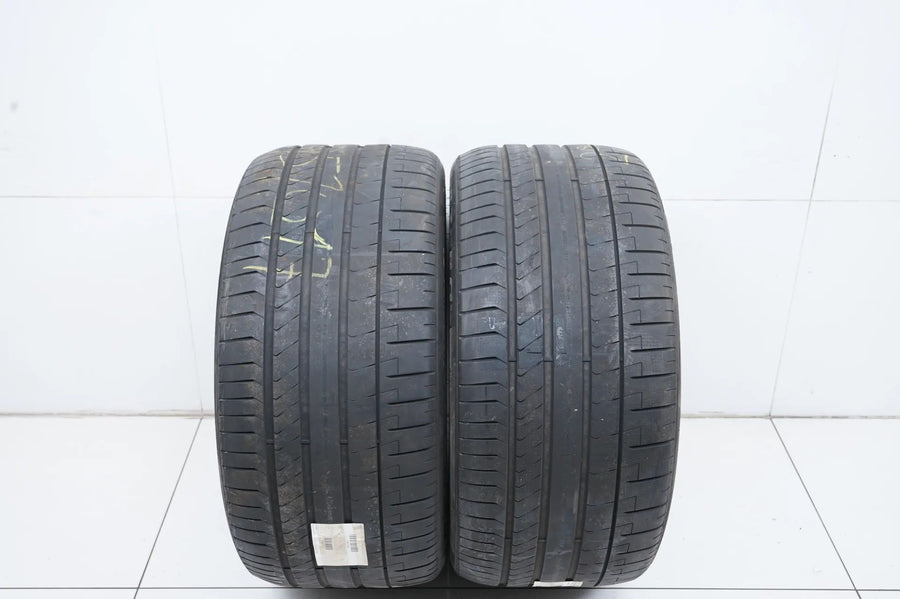 2 x Pirelli summer tires 295/35/20 inch, approx. 4mm tread depth, DOT 22 MO