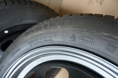 Original BMW 1er F40 2er F44 Stahlfelgen Winterräder Winterreifen 205 55 R16 8mm