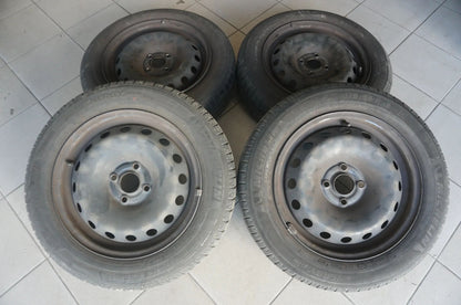Original Fiat Grande Punto Stahlfelgen Felgen 50529059 6 x 15 ET43 Sommerreifen