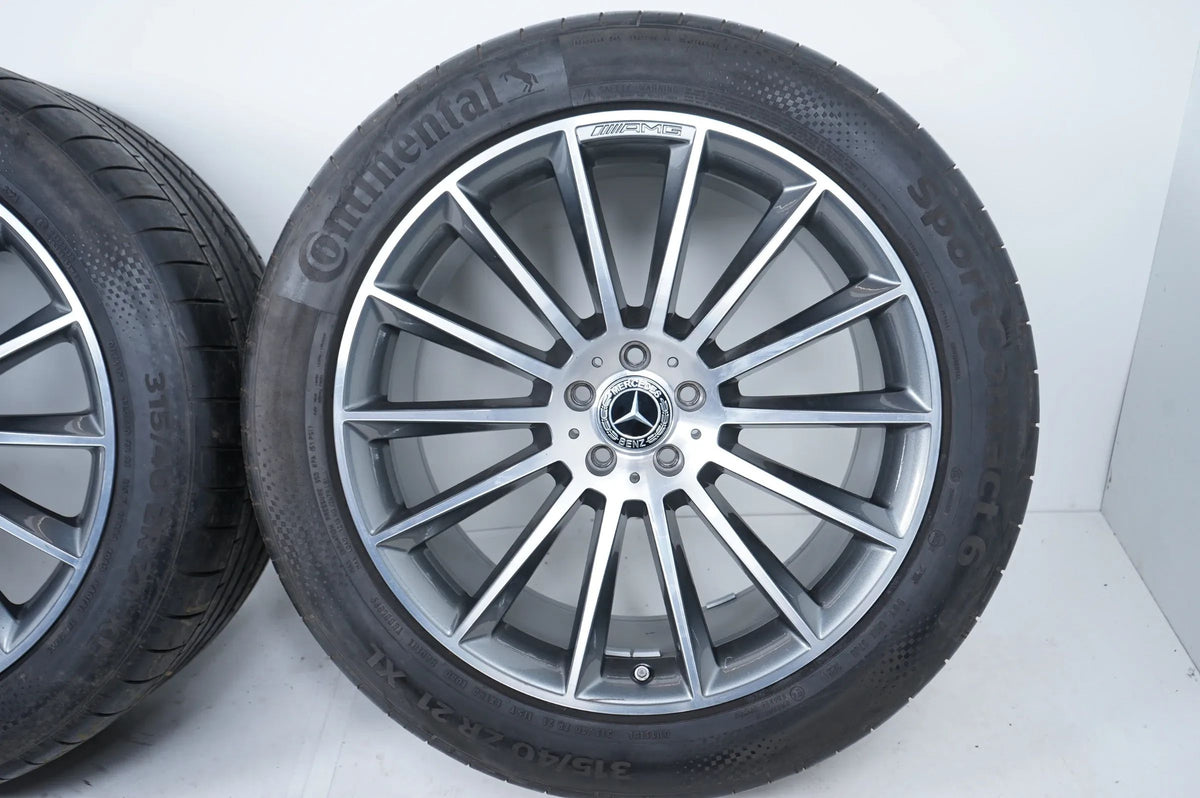Mercedes GLE V167 C167 AMG Sommerräder Sommerreifen 21 Zoll Detailansicht 7