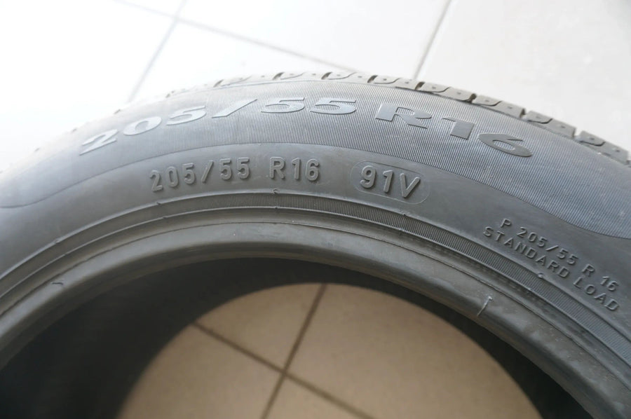 1 X 205 55 R16 91V Pneu été Pirelli Cinturato P7 2023 8mm