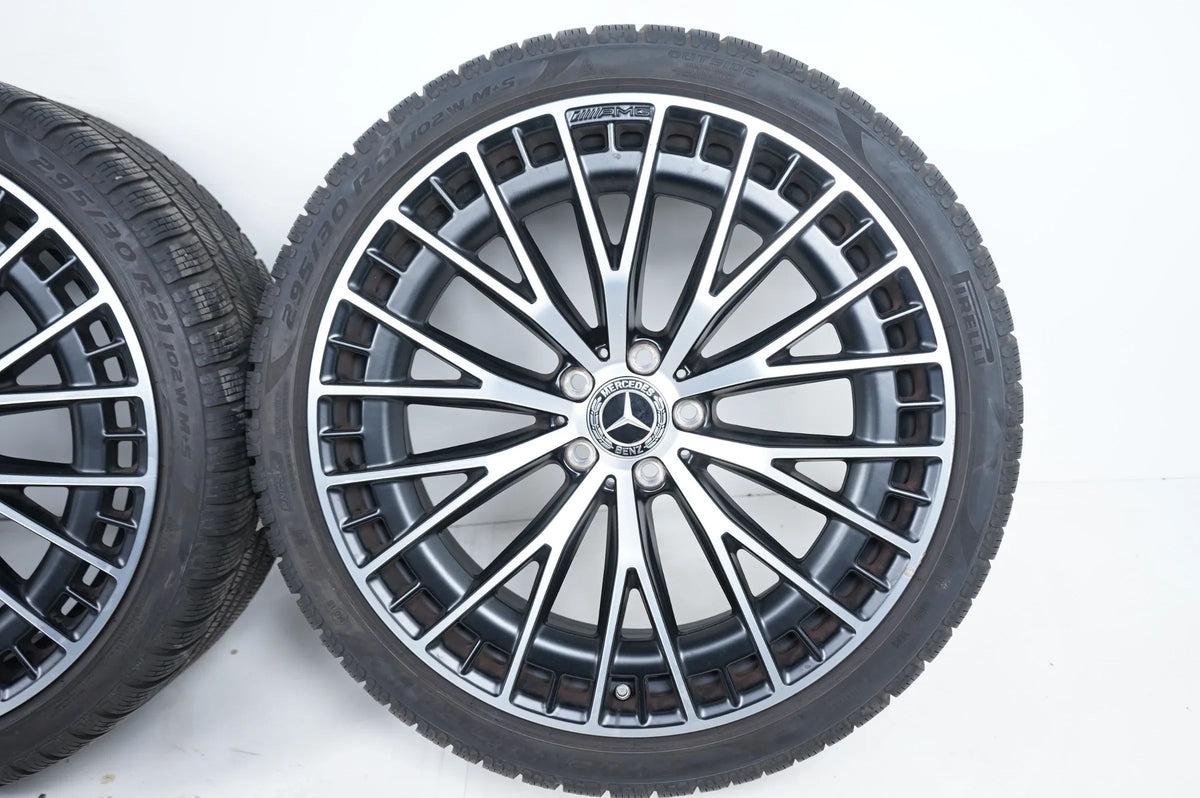 Ruote invernali Mercedes EQE43 EQE53 AMG W295 V295, cerchi in lega 21 pollici Visualizzazione dettagliata 8