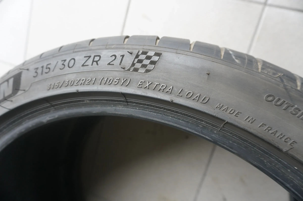 1 X 315 30 ZR21 R21 105Y pneu d'été Michelin Pilot Sport 4S MO1 2017 6,5mm Detailansicht 3