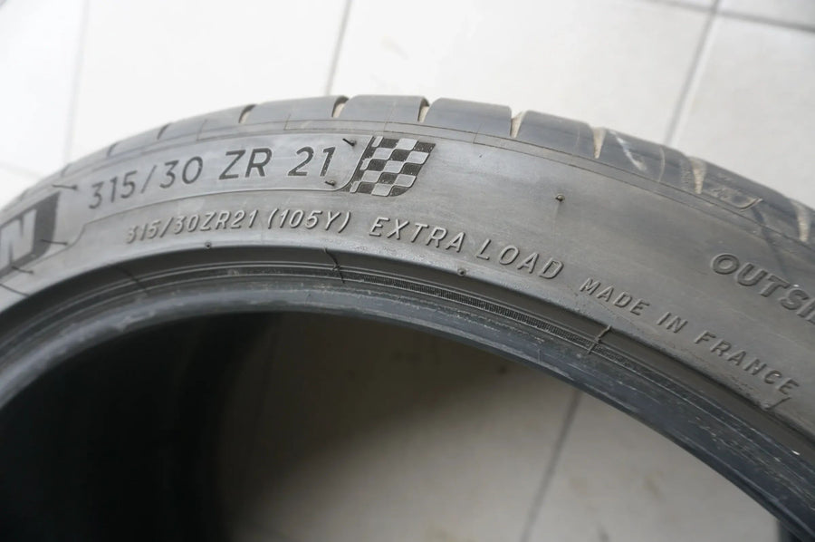 1 X 315 30 ZR21 R21 105Y pneu d'été Michelin Pilot Sport 4S MO1 2017 6,5mm