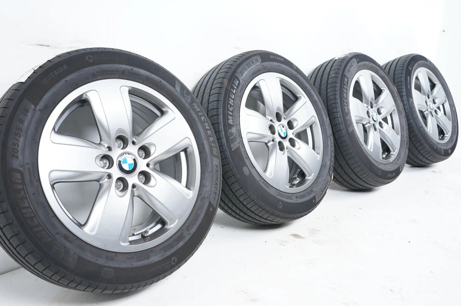 Original BMW Série 1 F40 Série 2 F44 jantes alu roues été pneus été 205 55 R16 6mm