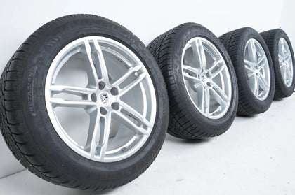 Original Porsche Macan jantes alu roues hiver pneus hiver 19 pouces