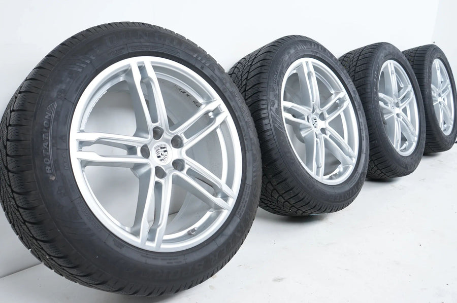 Original Porsche Macan jantes alu roues hiver pneus hiver 19 pouces