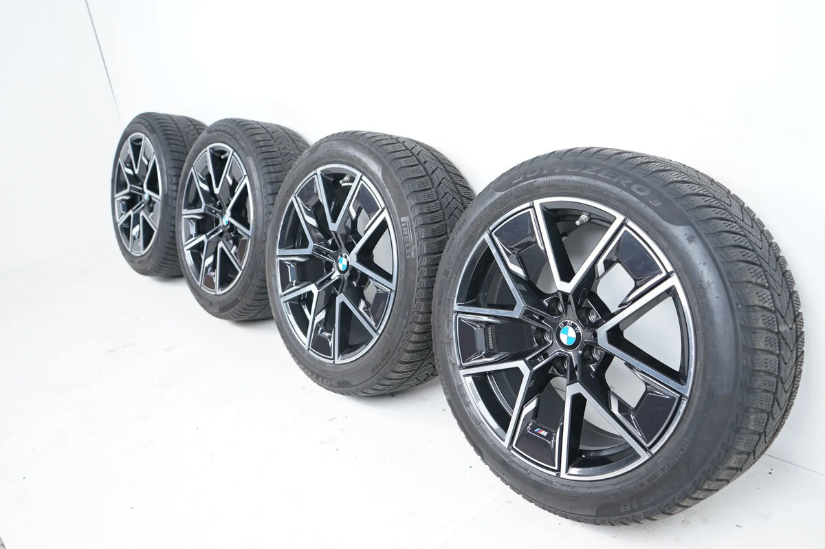 BMW 4-serie i4 G26 vinterhjul vinterdæk 245 45 18 tommer M858 Detaljevisning 13