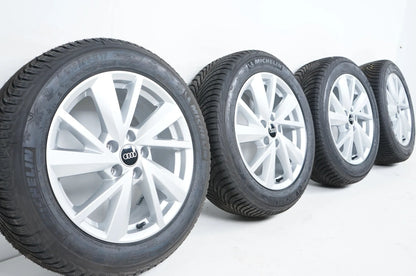 Audi Q2 81A Allwetterräder mit neuen Allwetterreifen 215 55 17 Zoll 81A601025C