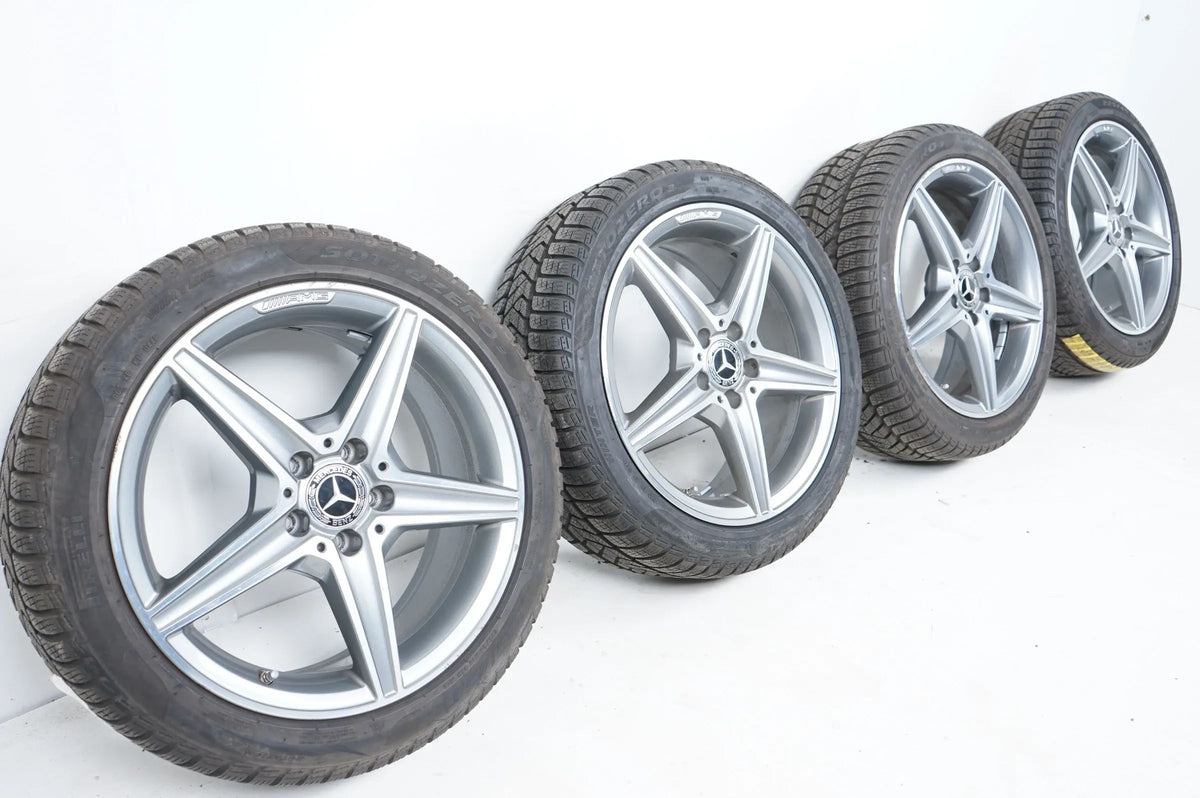 Mercedes C Klasse W205 AMG Winterreifen Winterräder 18 Zoll 7mm Detailansicht 2