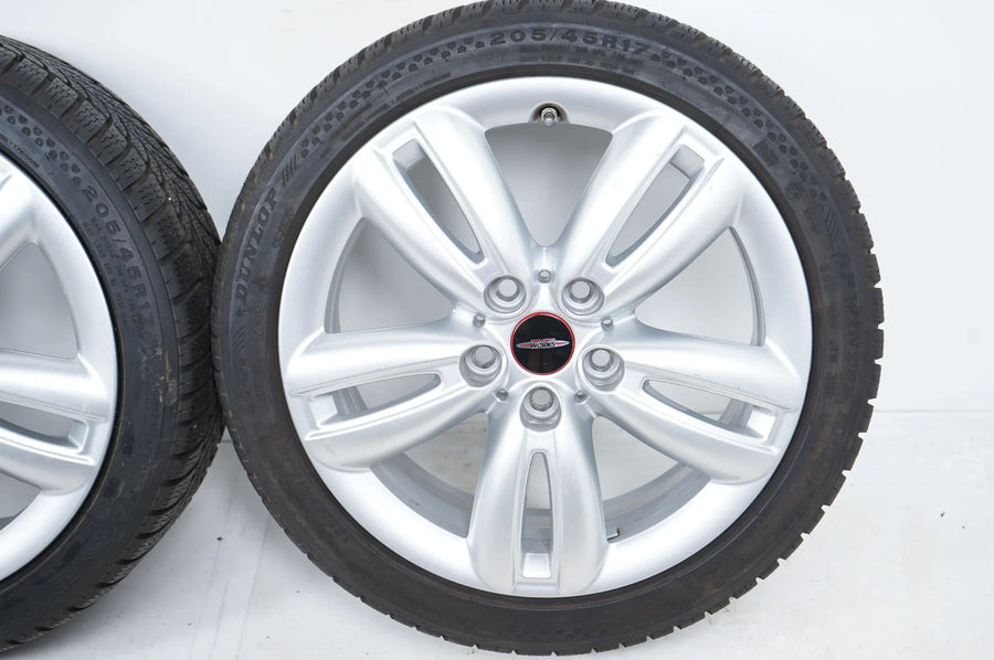 MINI F55 F56 F57 JCW winterwielen winterbanden 205 45 17 inch 7mm