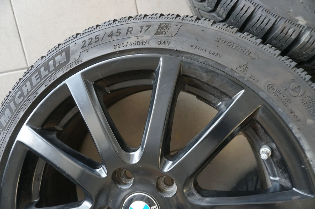 BMW 1er F40 2er F44 Alufelgen TOP Winterräder Winterreifen 225 45 R17 2023 7mm Visualizzazione dettagliata 3