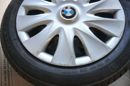 Original BMW Serie 1 F20 F21 cerchi in acciaio ruote invernali pneumatici invernali 195 55 R16 7mm