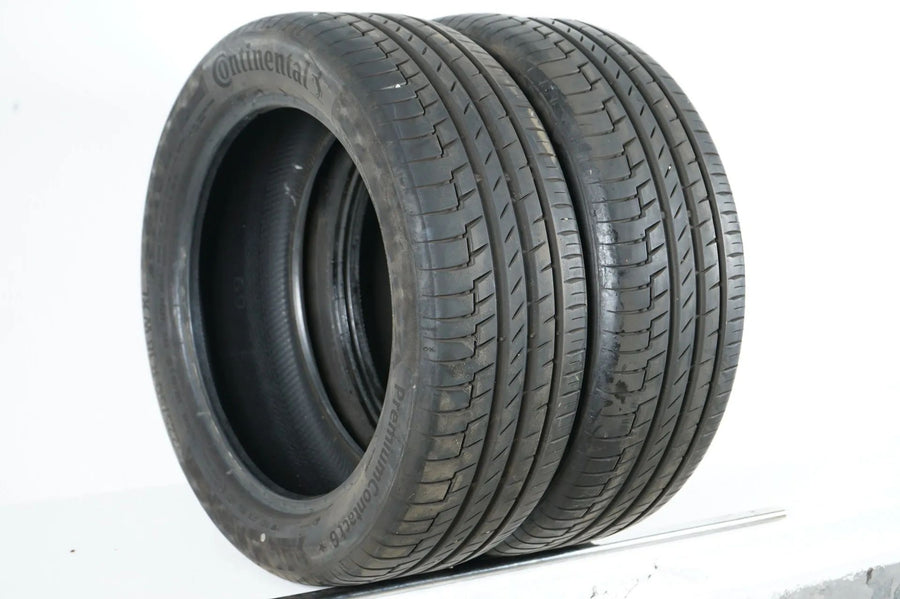 2 x Continental summer tires 225 50 18 inch DOT23 approx. 7mm tread depth BMW*