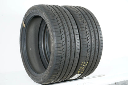 2x Continental summer tires 245 40 20 inch DOT21 approx. 6mm tread depth