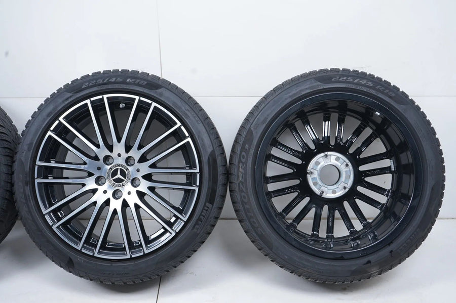 Pneus/jantes hiver 225/45/18 pouces pour Mercedes Classe C W206