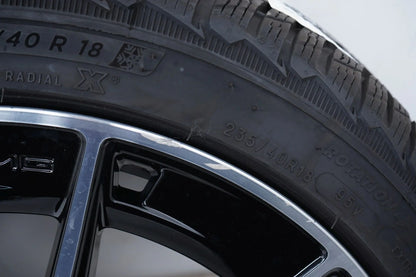 Mercedes CLA35 C118 winter wheels, winter tires 235 40 18 inch