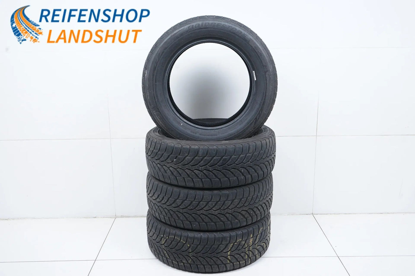 4x Winter tires 205 60 16 inch Bridgestone DOT17/14 BMW* approx. 4mm