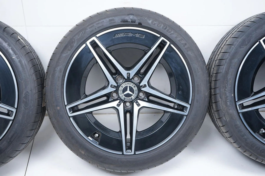 Mercedes C Class W206 summer tires, summer wheels AMG 18 inch