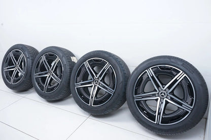 New Mercedes EQS V297 W297 summer wheels, summer tires, 20 inch