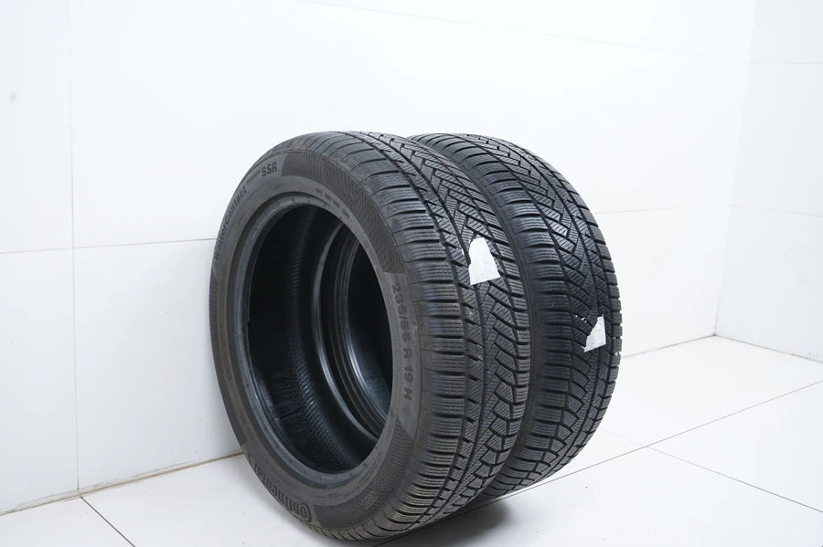 2 x Winterreifen Continental 235 55 19 Zoll DOT19 ca.7mm MO RFT