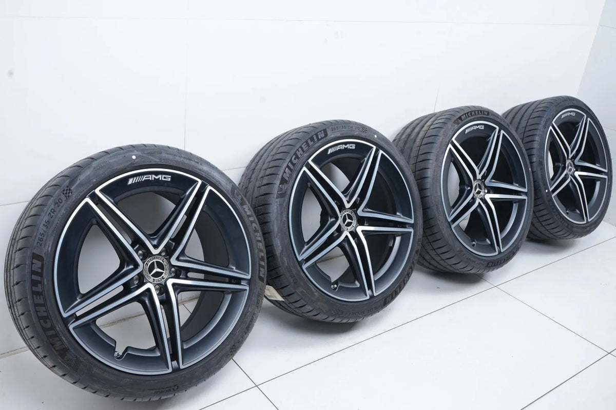 Mercedes E63 AMG W213 Sommerreifen Sommerräder 20 Zoll Detailansicht 2