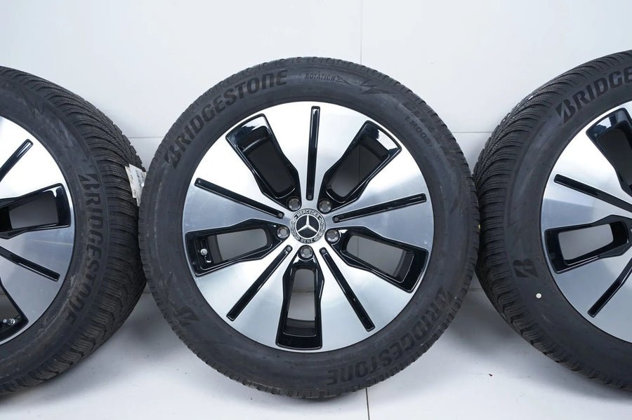 Original Mercedes EQC N293 19 inch alloy wheels winter tires winter wheels 235 55 R19