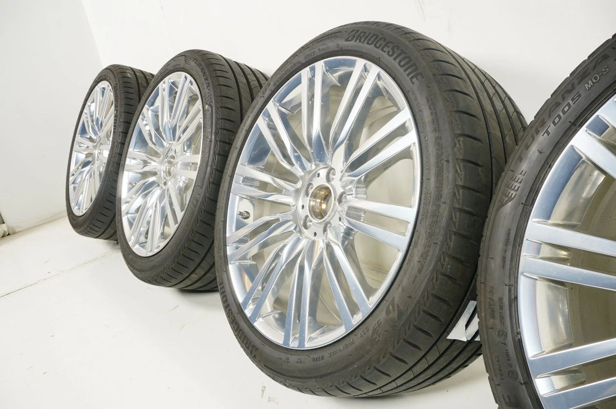 Mercedes S Klasse W223 Sommerreifen Sommerräder 20 Zoll Chrom Detailansicht 8